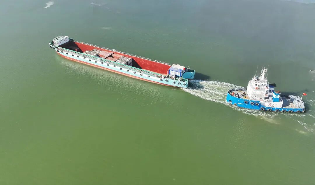 黄金水路”空箱调运顺利实现首航，潍坊港区“海河联运”通路再添新动能